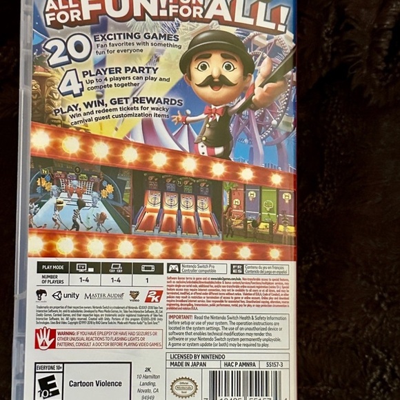 Nintendo Switch Game - Carnival Games - Picture 7 of 12
